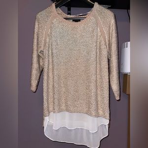 Metaphor, Large, Beige with Gold